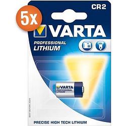 Foto van Varta lithium cr2 3v - 5x blister 1