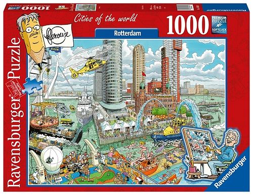 Foto van Fleroux rotterdam (1000 stukjes) - puzzel;puzzel (4005556165605)