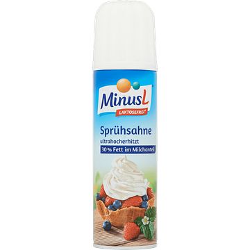 Foto van Minusl laktosefrei spruhsahne 250g bij jumbo