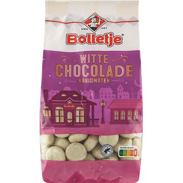 Foto van Bolletje witte chocolade kruidnoten 250g bij jumbo