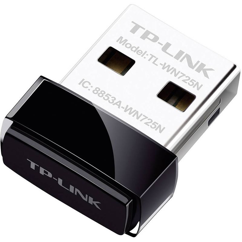 Foto van Tp-link tl-wn725n wifi-stick usb 2.0 150 mbit/s