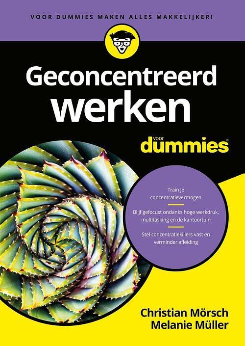 Foto van Geconcentreerd werken voor dummies - christian mörsch, melanie müller - ebook (9789045357638)