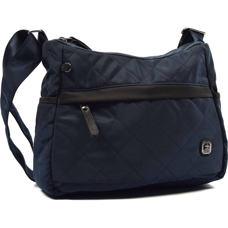 Foto van Dames crossbody handtas enrico benetti 46098 - blauw