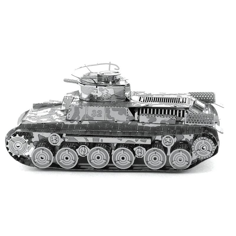 Foto van Metal earth chi-ha tank modelbouwset