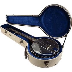 Foto van Gator cases gw-jm-banjo-xl houten koffer voor banjo