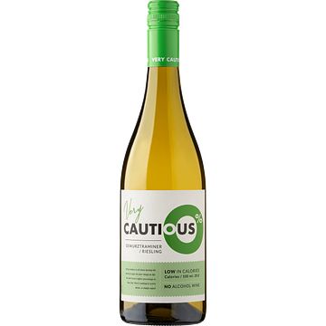 Foto van The very cautious one gewurztraminer riesling alcoholvrij 0,0% 750ml bij jumbo