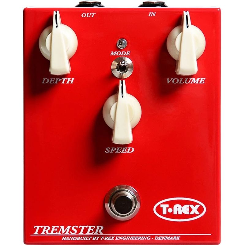 Foto van T-rex tremster - danish collection tremolo effectpedaal