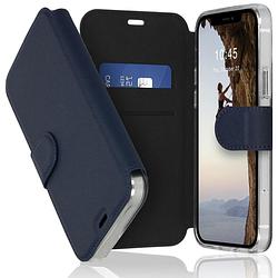 Foto van Accezz xtreme wallet voor apple iphone 12 (pro) telefoonhoesje blauw