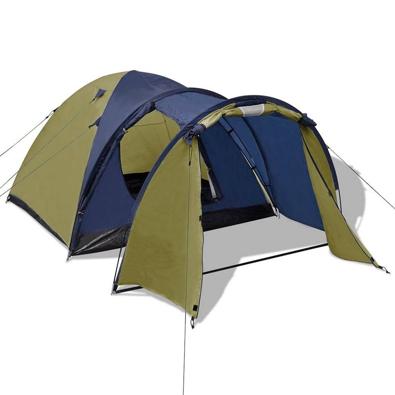 Foto van Vidaxl tent 4 personen groen