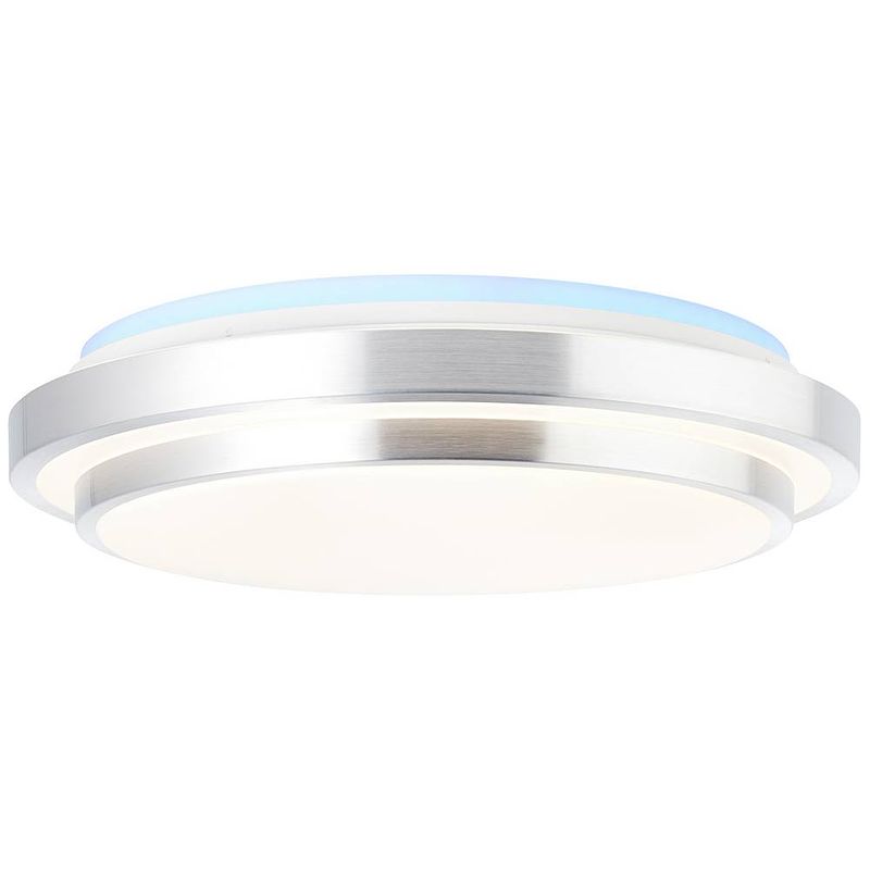 Foto van Brilliant g97042/58 vilma led-plafondlamp led energielabel: f (a - g) 32 w wit, zilver