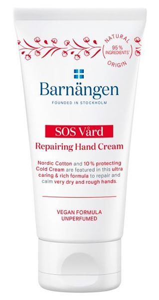 Foto van Barnangen sos vård repairing handcrème