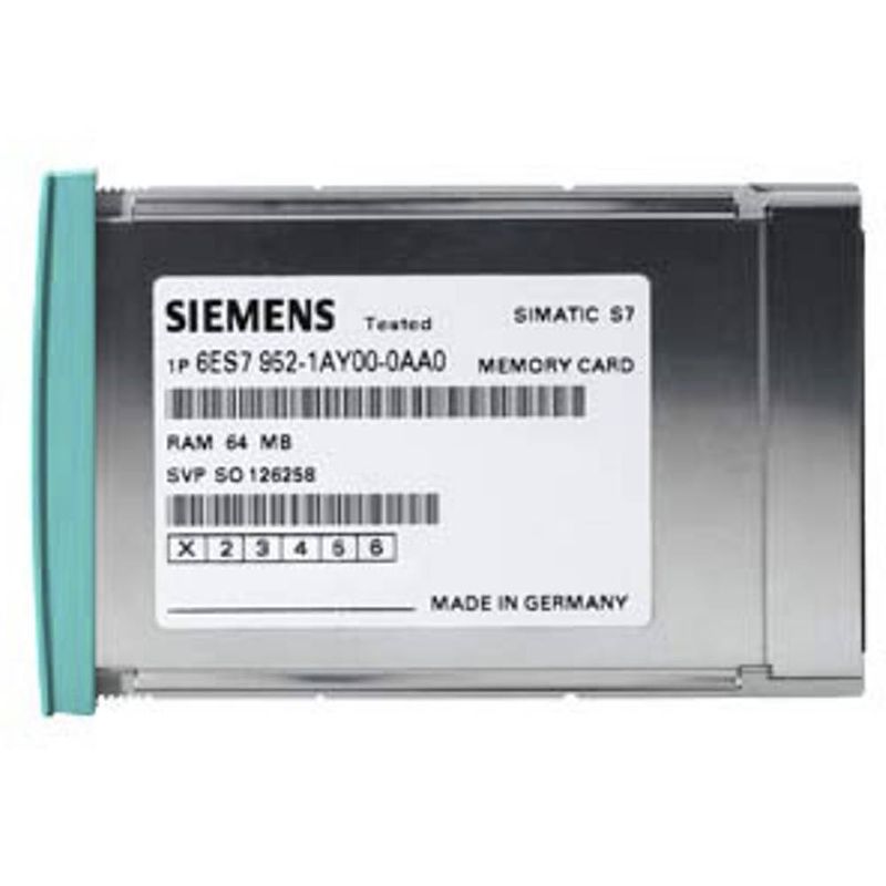 Foto van Siemens 6es7952-1ks00-0aa0 6es79521ks000aa0 plc-geheugenkaart