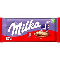 Foto van Milka chocolade reep lu 87g bij jumbo