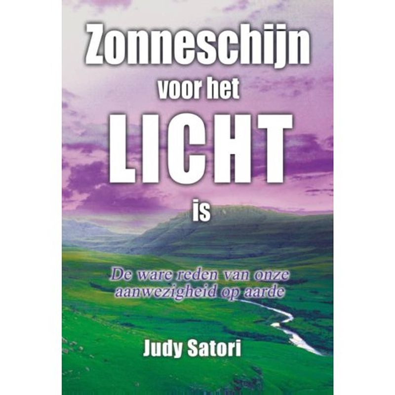 Foto van Zonneschijn voor het licht is