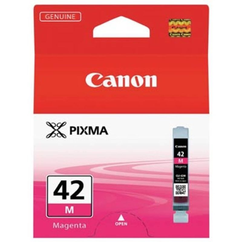 Foto van Canon inktcartridge cli-42m magenta, 13 ml - oem: 6386b001