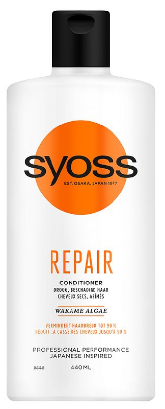 Foto van Syoss repair conditioner wakame algae 440ml bij jumbo