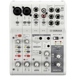 Foto van Yamaha ag06mk2w console-mengpaneel aantal kanalen:6 usb-aansluiting