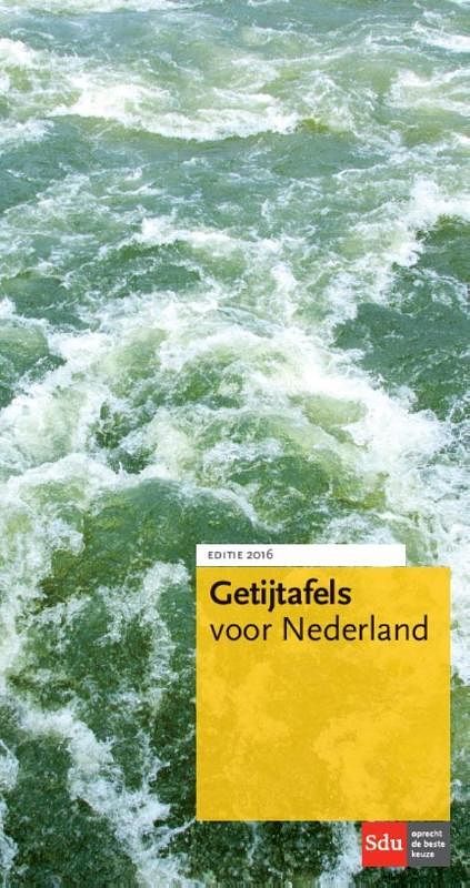 Foto van Getijtafels voor nederland - paperback (9789012396318)