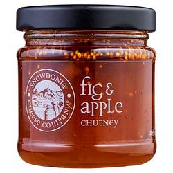 Foto van Snowdonia cheese company fig & apple chutney 114g bij jumbo