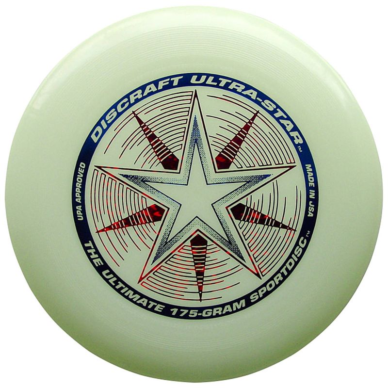 Foto van Frisbee discraft ultrastar nite glow 175 gram