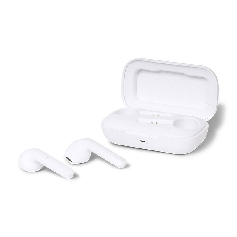 Foto van Brainz draadloze in-ear oordopjes - bluetooth headset - h05 - wit