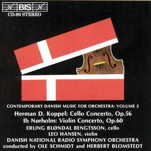 Foto van Cello concerto & violin concerto (contemporary danish music) - cd (7318590000809)