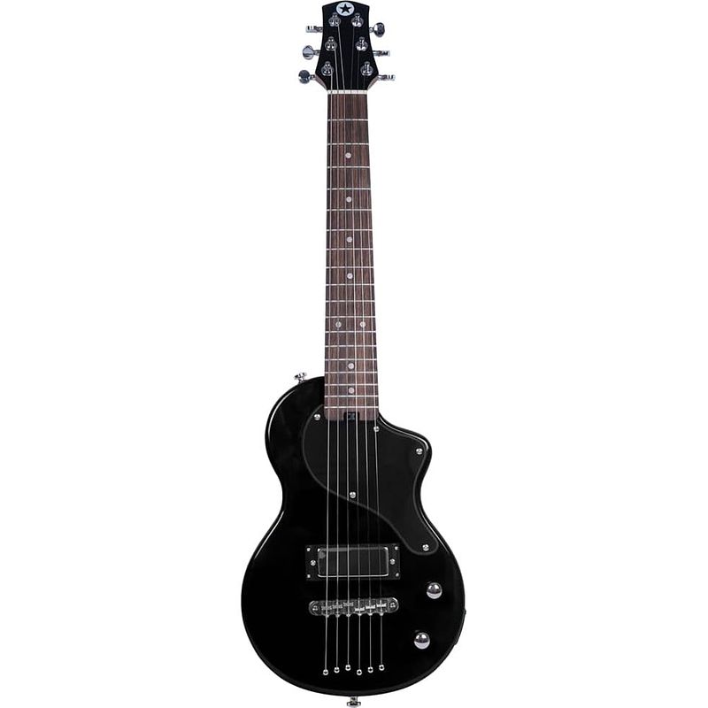 Foto van Blackstar carry-on st guitar black elektrische reisgitaar