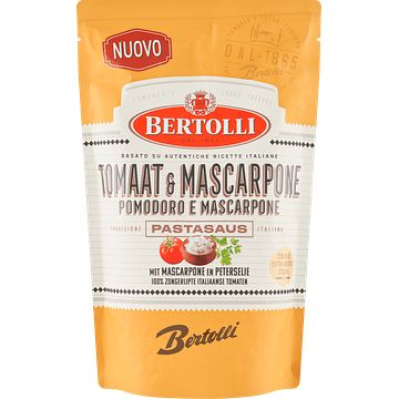 Foto van Bertolli pastasaus met mascarpone en peterselie 460 g bij jumbo