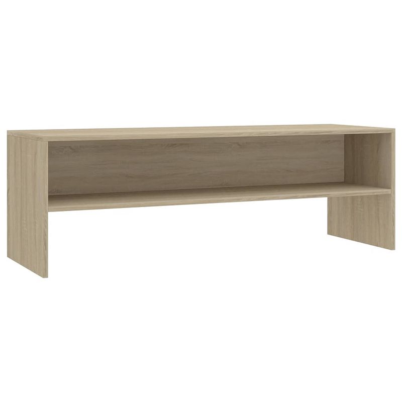 Foto van The living store tv-meubel vintage s - tv-meubels - 120x40x40 cm - sonoma eiken