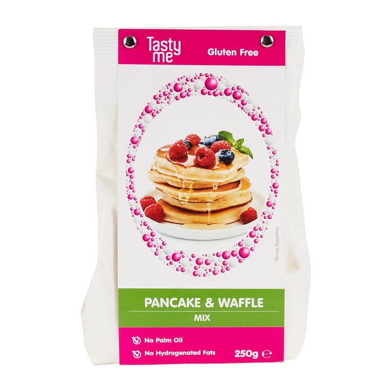 Foto van Tasty me bakmix pannenkoeken en wafels - 250 g