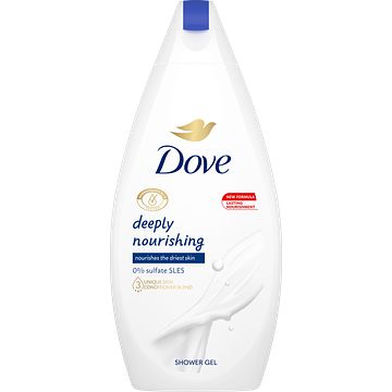 Foto van Dove verzorgende douchegel deeply nourishing 450ml bij jumbo