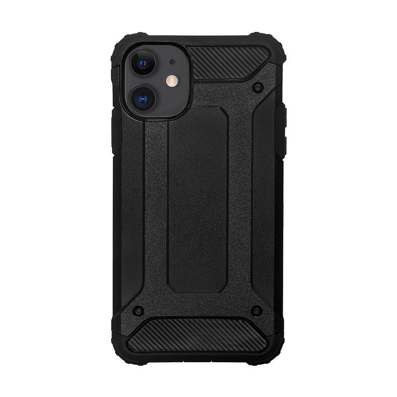 Foto van Bmax classic armor phone case iphone 11 - black/zwart