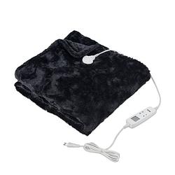 Foto van Moa elektrische flannel fleece deken - bovendeken - superzacht - 180x130 - eob180b