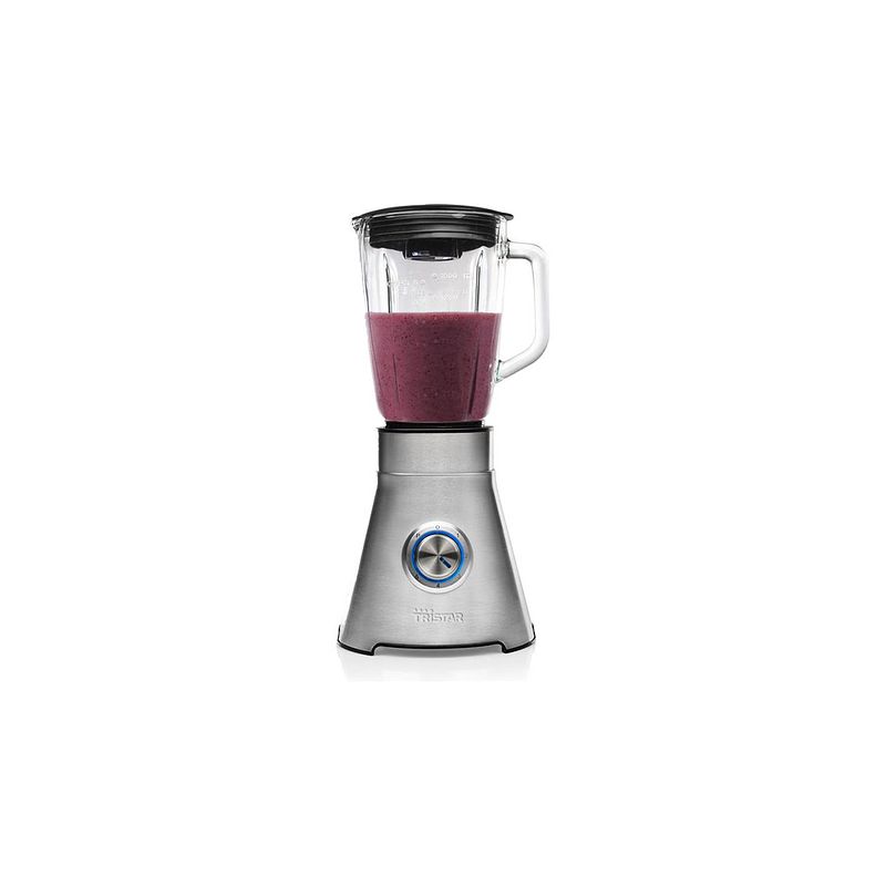 Foto van Tristar bl-4463pr blender - 1.5 l glazen kan- 1250w