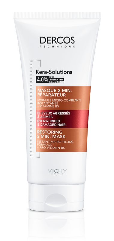 Foto van Vichy dercos kera solutions haarmasker - voor droog of beschadigd haar