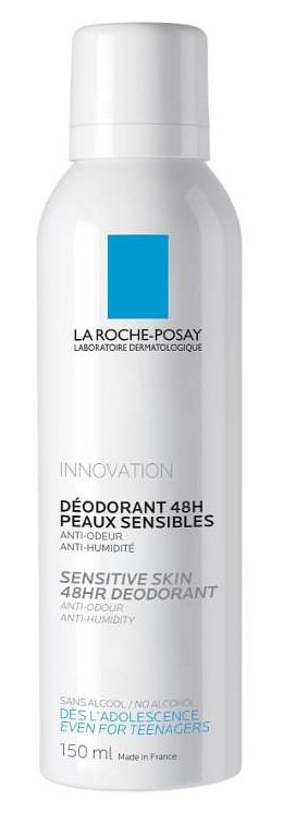 Foto van La roche posay 48h deodorant spray gevoelige huid