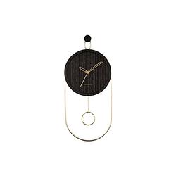 Foto van Karlsson - wandklok swing pendulum - zwart- ø20cm