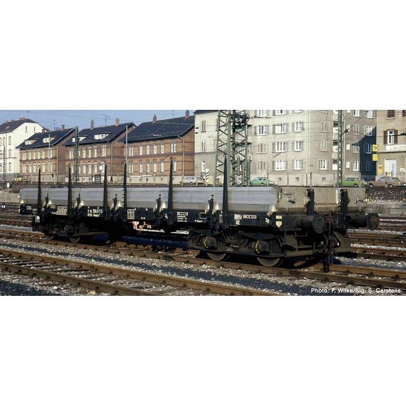 Foto van Fleischmann 826701 platte wagen, db