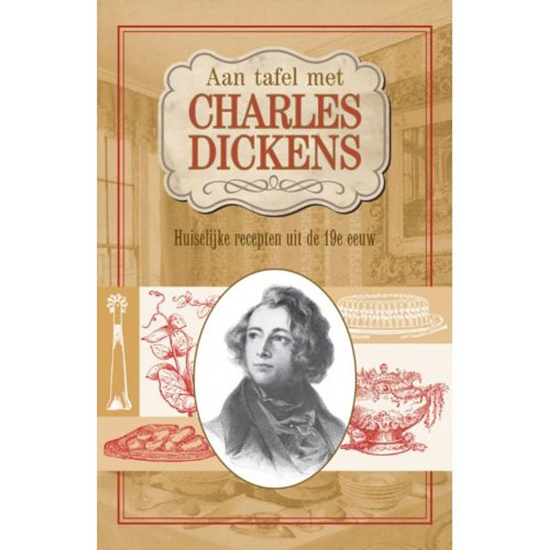 Foto van Aan tafel met charles dickens