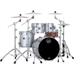 Foto van Mapex se529xm saturn evolution maple rock iridium silver 4-delige shellset