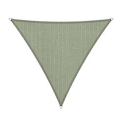 Foto van Shadow comfort driehoek 3,6x3,6x3,6m moonstone green