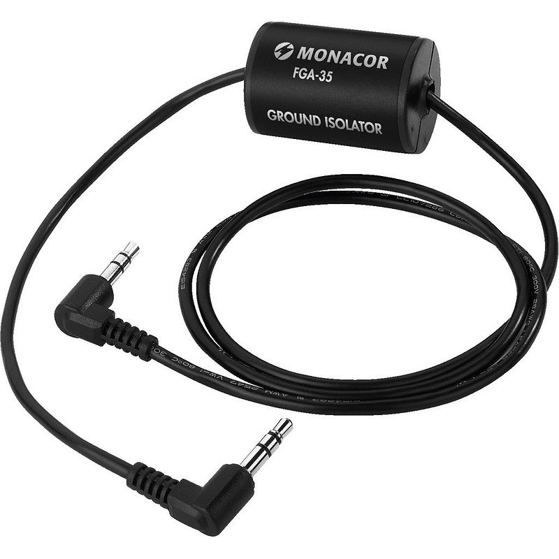 Foto van Monacor fga-35 3.5 mm groundloop isolator