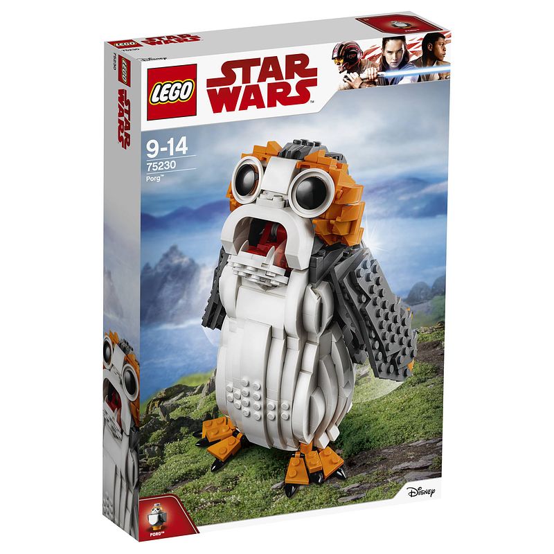 Foto van Lego star wars figures porg 75230