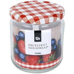 Foto van Jam pot met draaideksel 350 ml - weckpotten