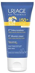 Foto van Uriage baby 1st mineral cream spf50