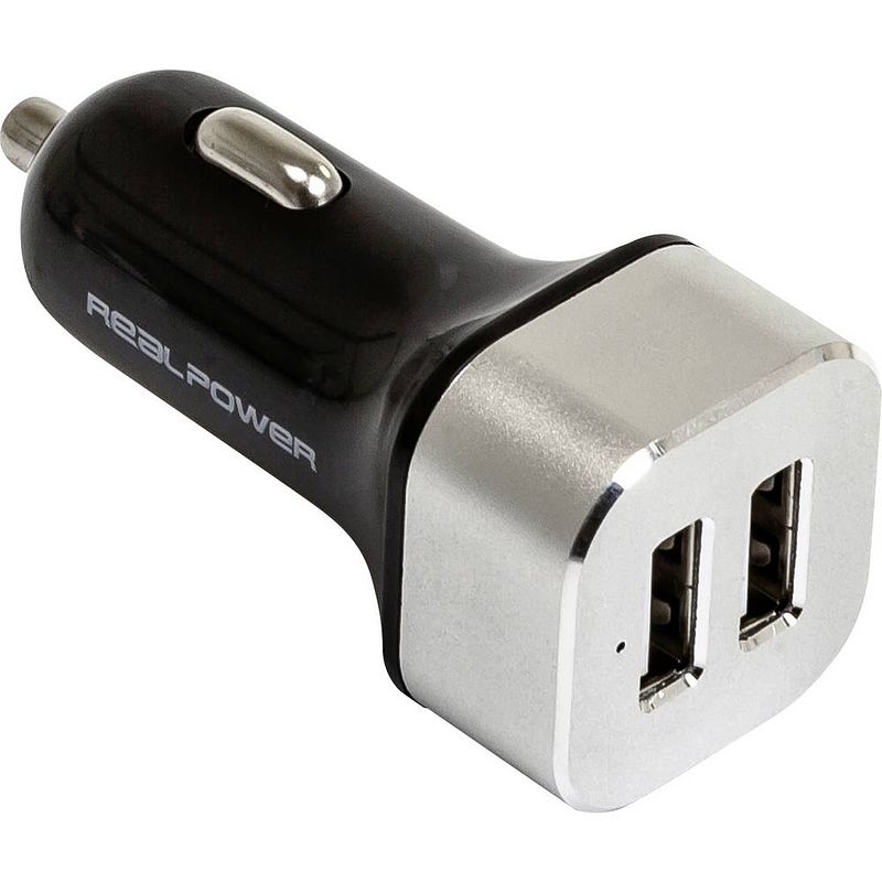 Foto van Realpower 176635 176635 usb-oplader auto uitgangsstroom (max.) 2400 ma 2 x usb