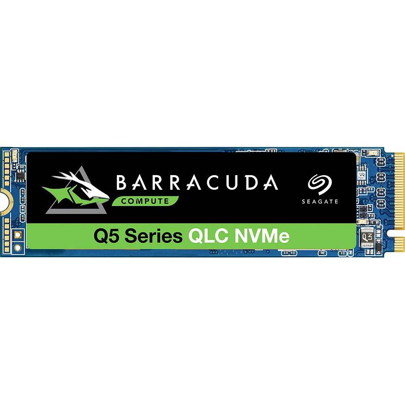 Foto van Seagate barracuda® q5 ssd 500 gb nvme/pcie m.2 ssd 2280 harde schijf pcie nvme 3.0 x4 retail zp500cv3a001