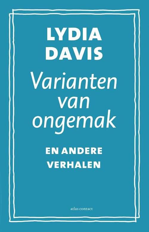 Foto van Varianten van ongemak - lydia davis - ebook (9789045021058)