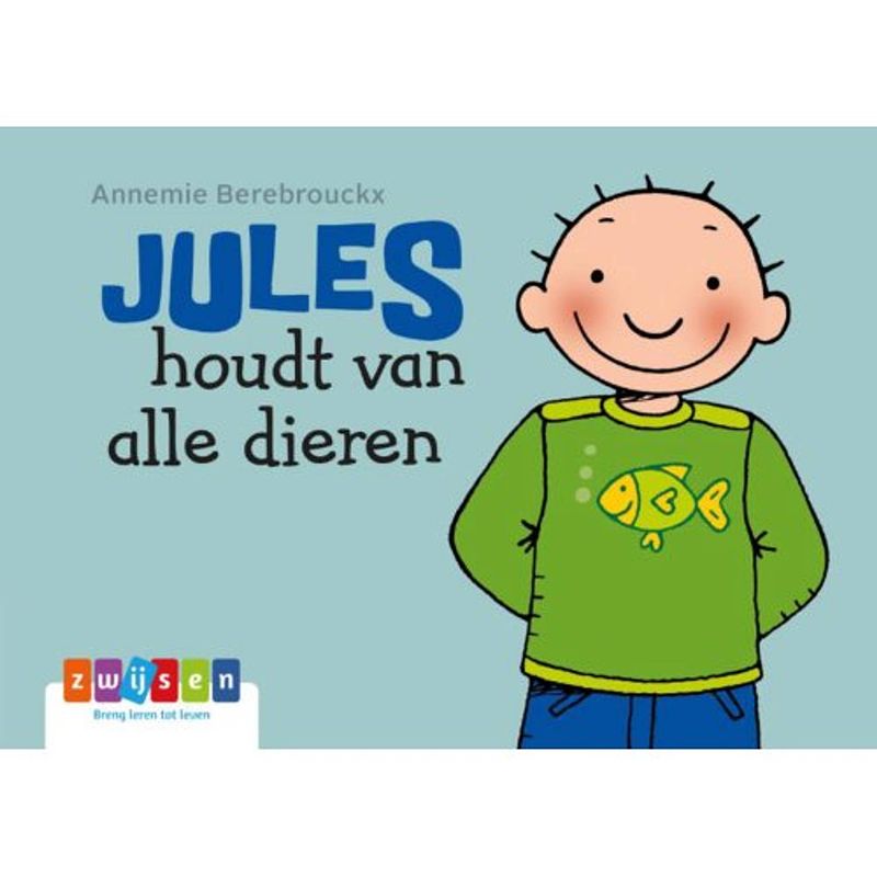 Foto van Jules houdt van alle dieren - jules kartonboekje