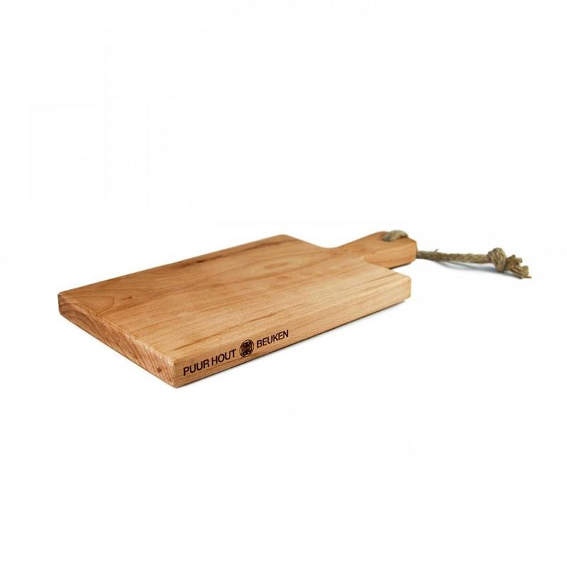 Foto van Bowls and dishes puur hout serveerplank - beukenhout - 49 cm